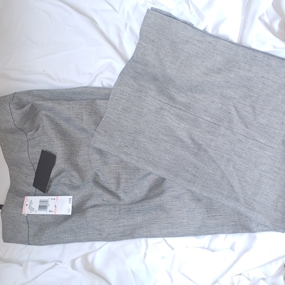 Kasper petite wide leg‎ linen blend pants 10 P
